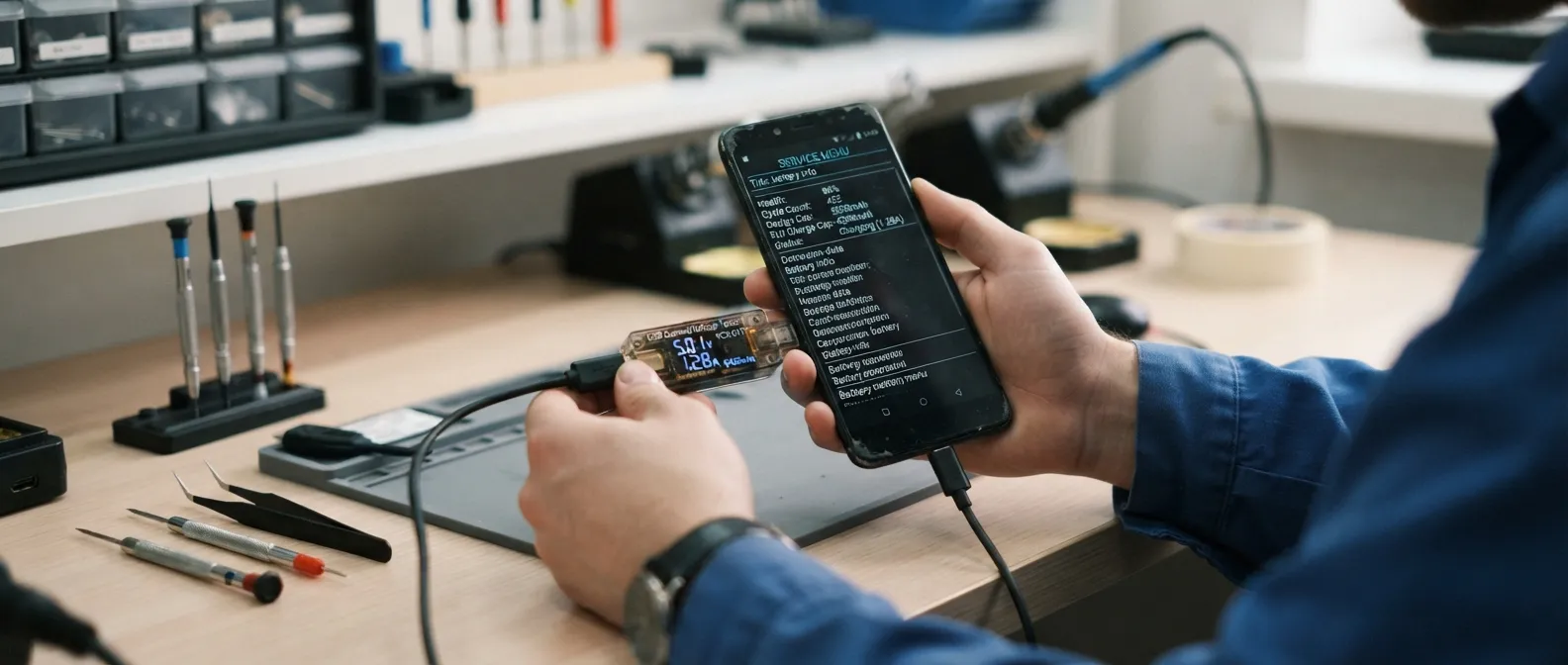 Проверка реальной емкости аккумулятора телефона Haier
