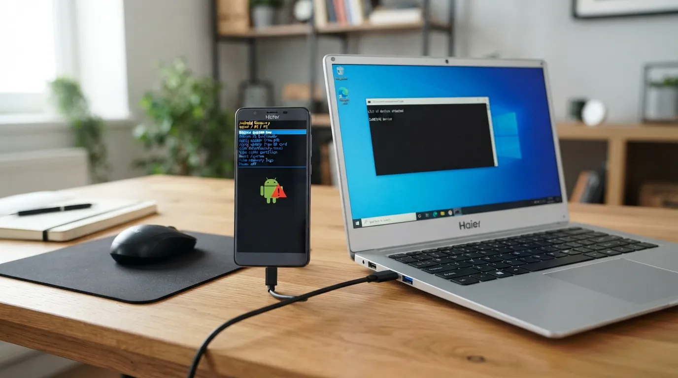 Прошивка телефона Haier через компьютер