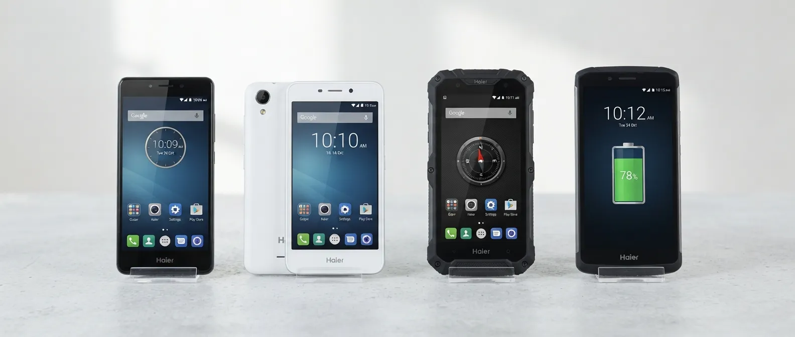 Смартфоны Haier серий W, T, Titan, Power, Alpha и Elegance