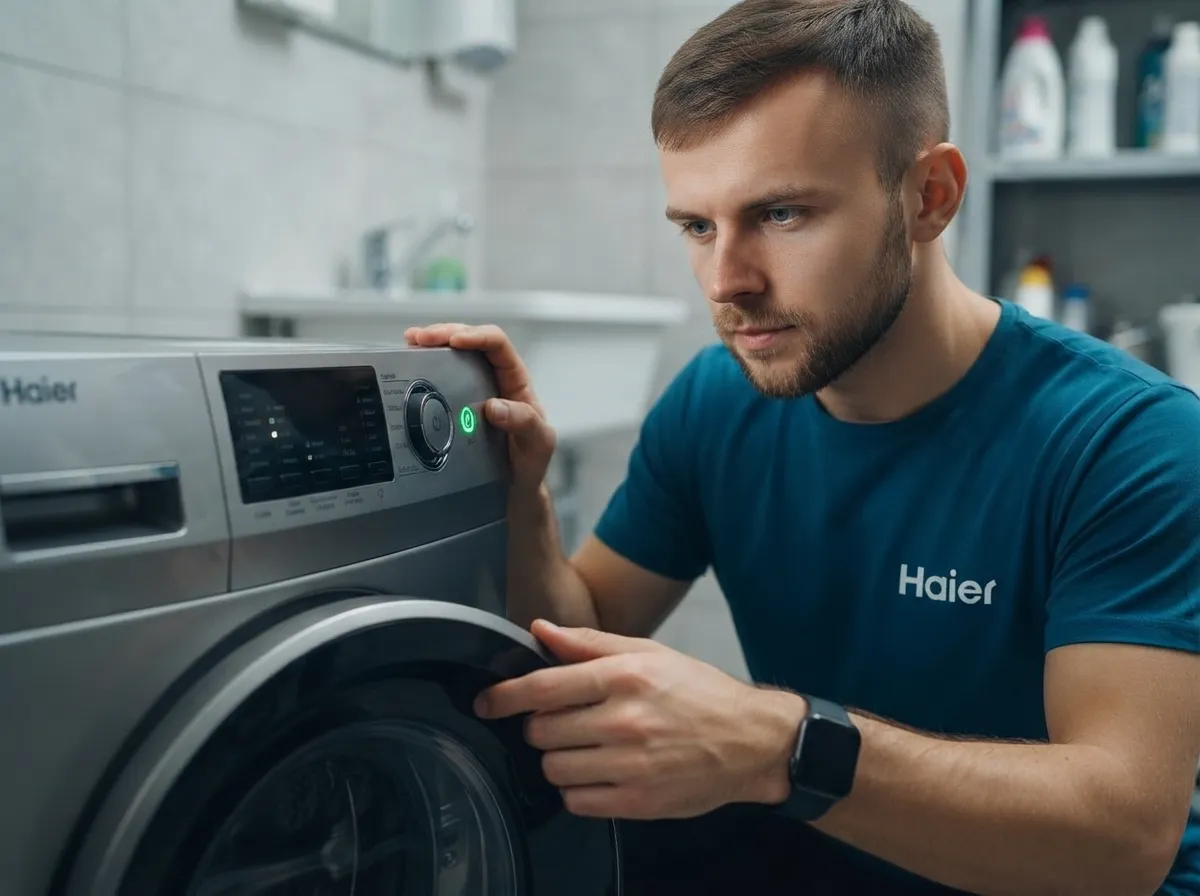 Диагностика: стиральная машина Haier не включается