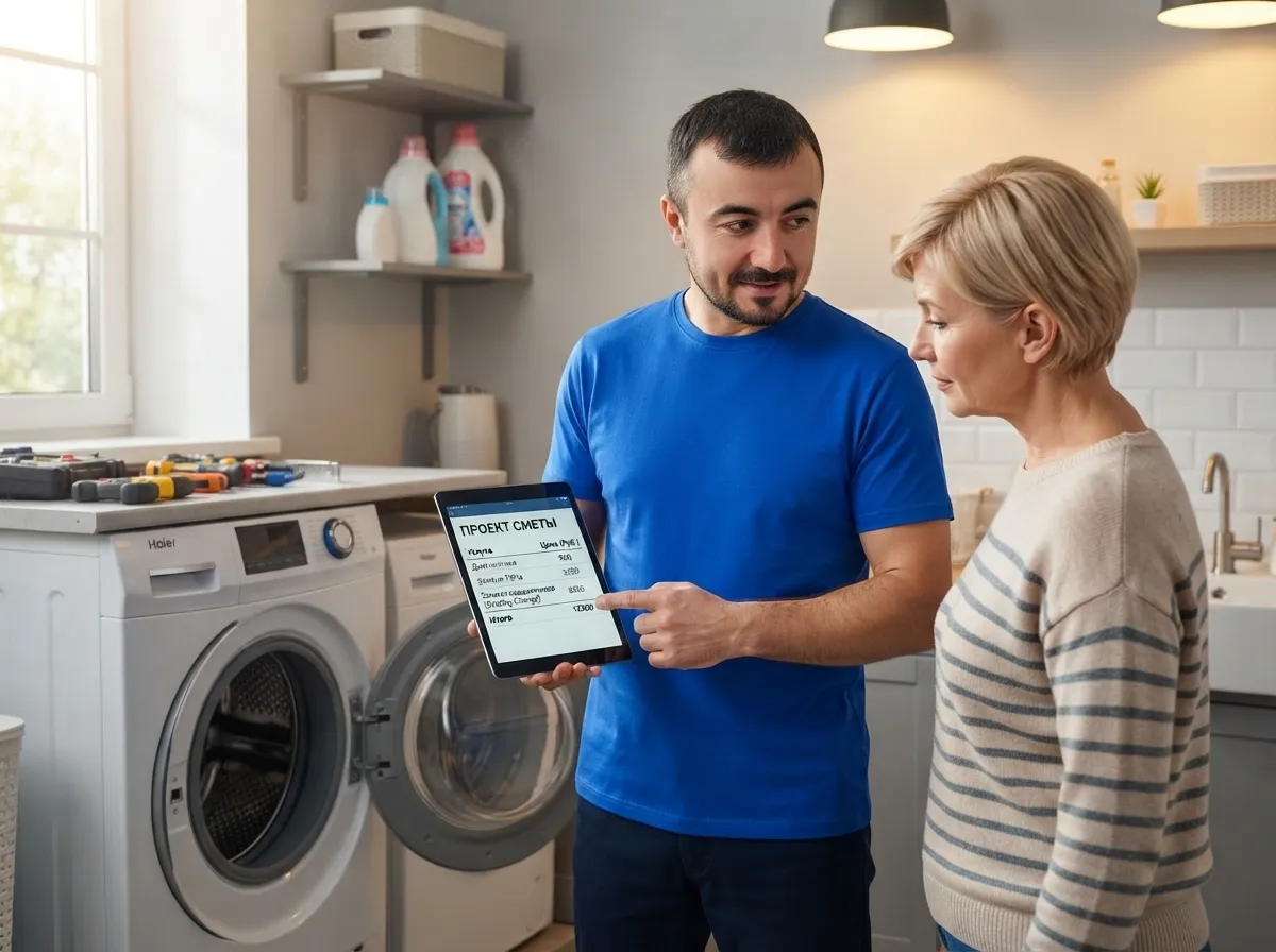 Стоимость ремонта стиральной машины Haier в Москве