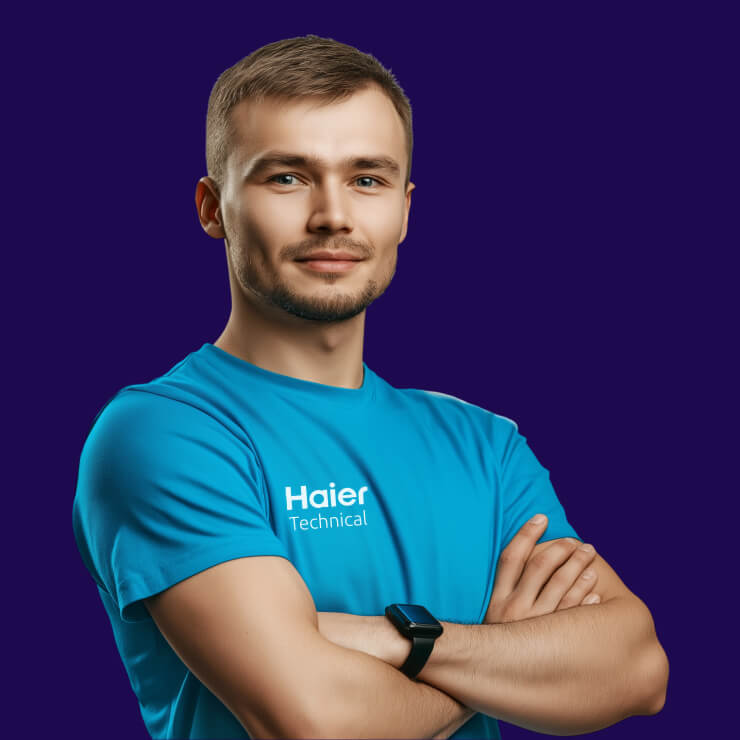 Инженер по монтажу техники Haier Ильин Егор Алексеевич