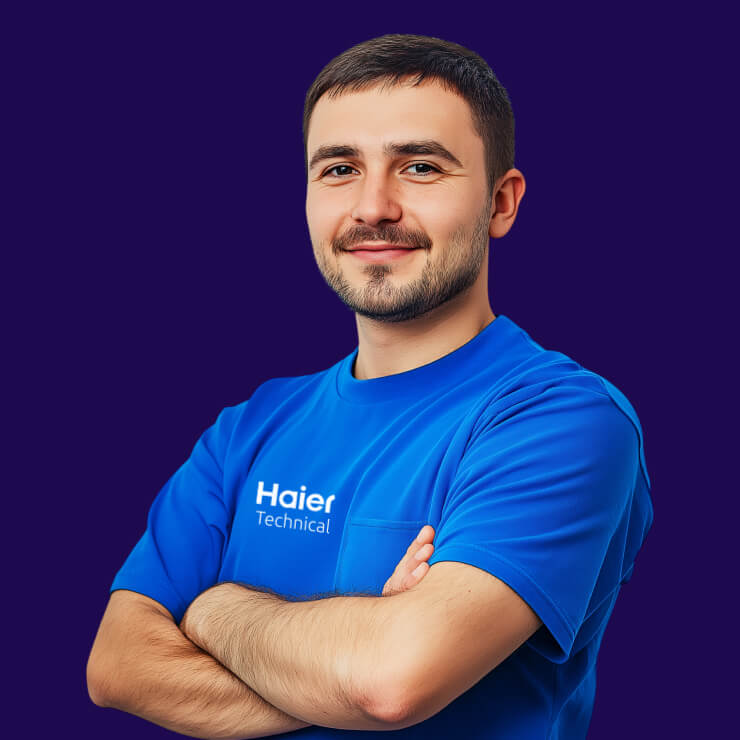 Инженер по ремонту холодильников Haier Ольшанский Никита Сергеевич