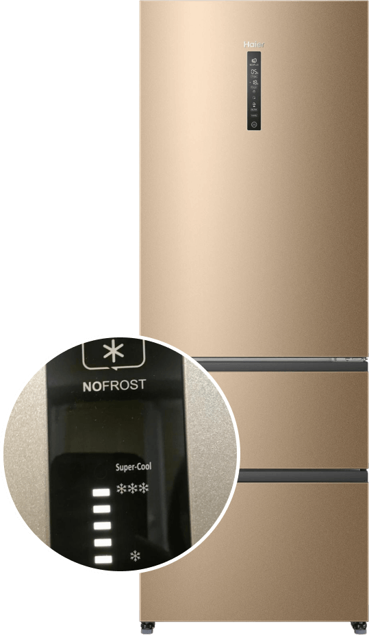 Не работает дисплей холодильника Haier