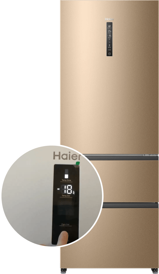 Не устанавливается температура в холодильнике Haier