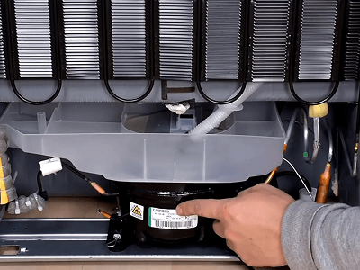 Холодильник Haier шумит - процесс ремонта